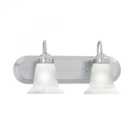 Thomas Homestead 2-Light Wall Lamp in Brushed Nickel SL758278